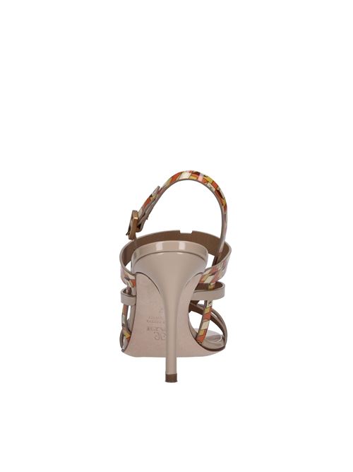 Sandali in pelle FABI | FD7633B VERN ST CUBIBEIGE-MULTICOLOR